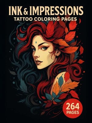 Ink & Impressions – 264 Tattoo Coloring Pages